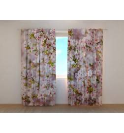 1,00 €Rideau personnalisé - avec des fleurs de cerisier au printemps