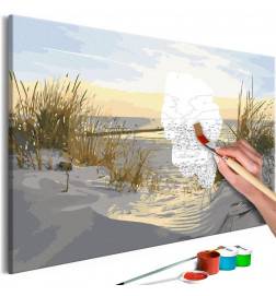 Tableau à peindre par soi-même - On Dunes