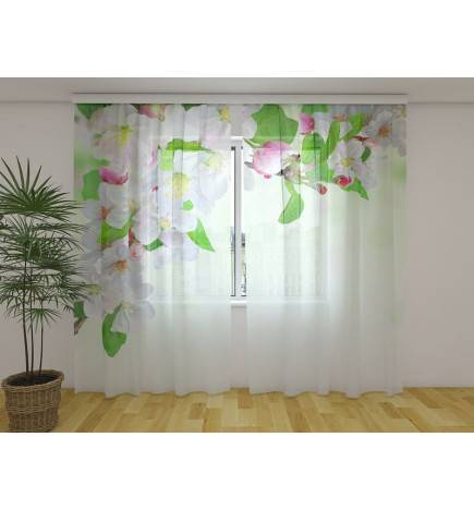 1,00 €Cortina Personalizada - Folhas e Flores Delicadas