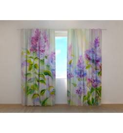 1,00 € Gepersonaliseerde tent - Bloemenveld - Met lila bloemen