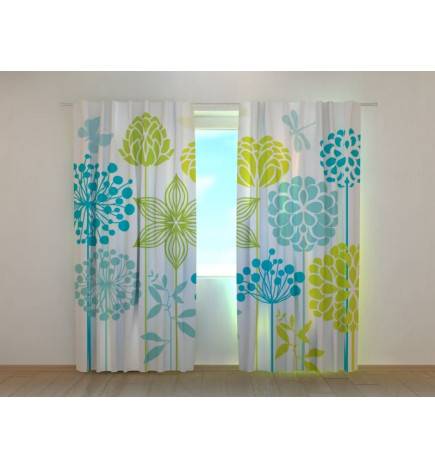 1,00 € Personalized curtain - Naif and botanist - ARREDALACASA