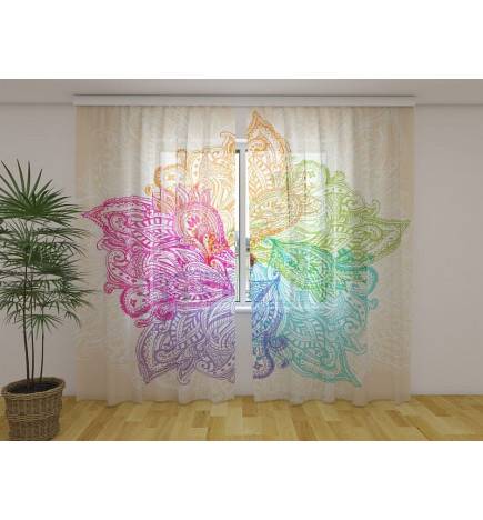 Personalized curtain - Naive and floral - ARREDALACASA