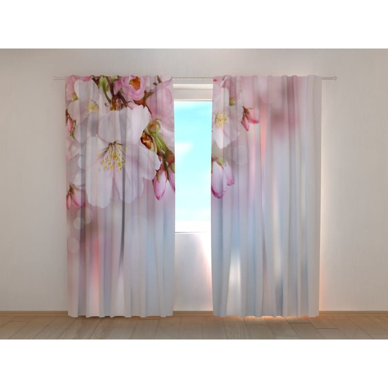 1,00 € Individualizuotos užuolaidos – elegantiškos – su rožinėmis orchidėjomis