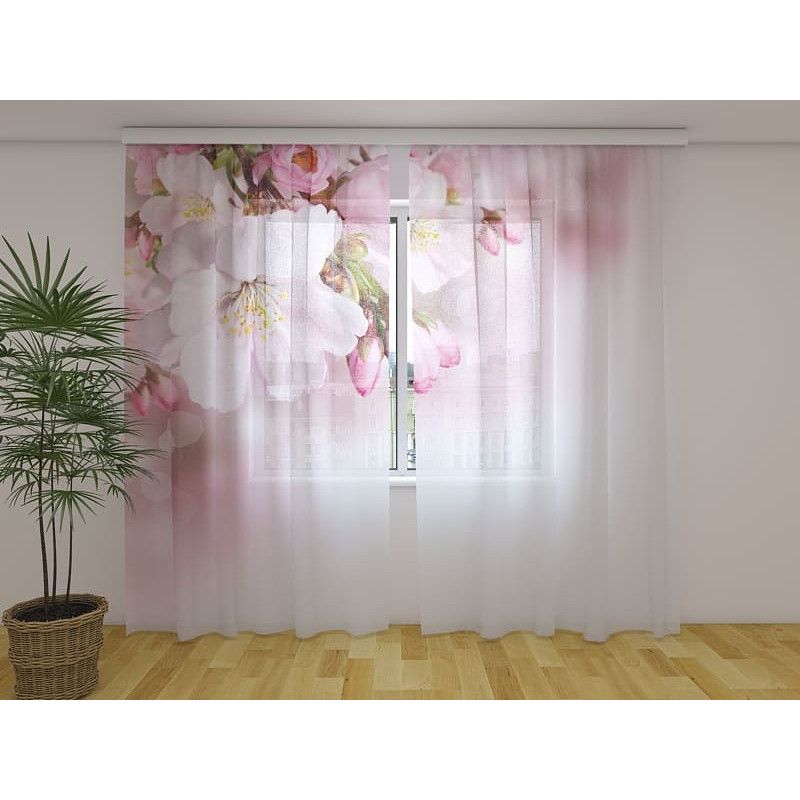 1,00 € Individualizuotos užuolaidos – elegantiškos – su rožinėmis orchidėjomis