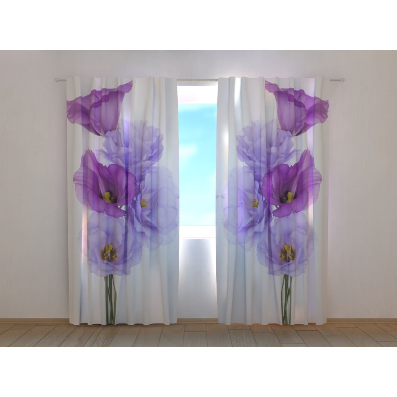 1,00 € Persoonallinen verho - suunnittelija - Purple kukat
