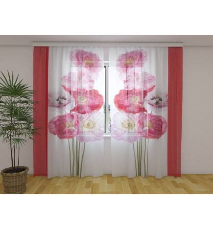1,00 € Personalisierter Vorhang - Designer - Bunte Blumen