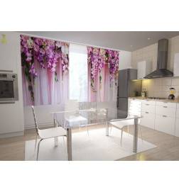 1,00 € Personalized curtain - Designer - With cascading flowers