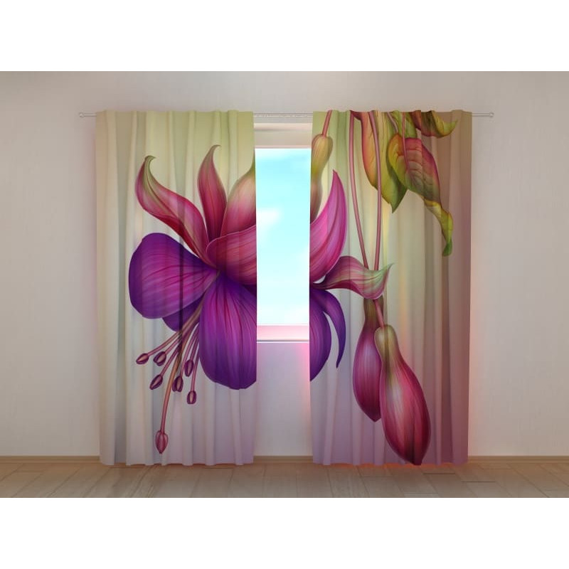 1,00 € Personalized curtain - Very elegant lilies 1,00 € Personalized curtain - Very elegant lilies