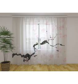 Individueller Vorhang – Abstrakt mit Kirschblüten