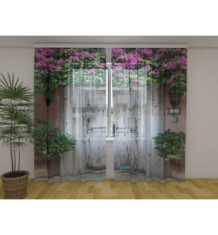 Tente sur mesure – avec la porte d'une maison mexicaine