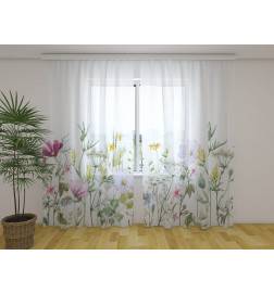 Gepersonaliseerde tent - met sneeuw en veel bloemen