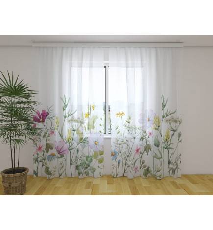 Tienda personalizada - con nieve y muchas flores