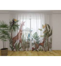 Tenda personalizada – com girafa e seus amigos