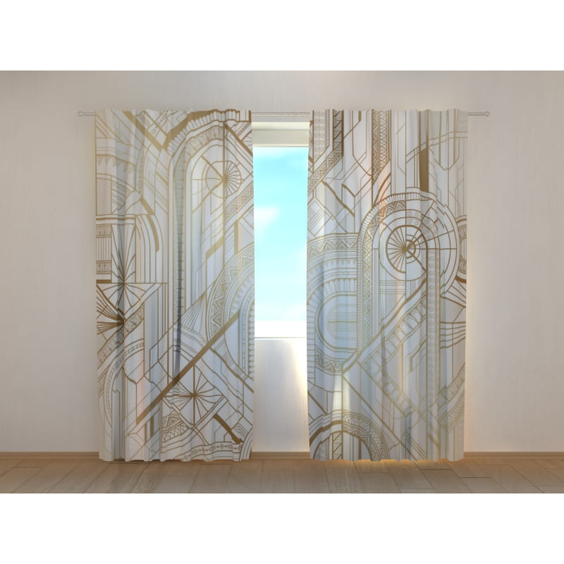 1,00 € Custom Curtain -Oriental and architectural