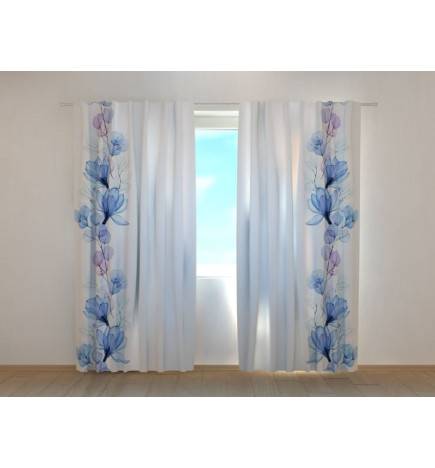 1,00 € Personalized Curtain - Magnolias and Eucalyptus