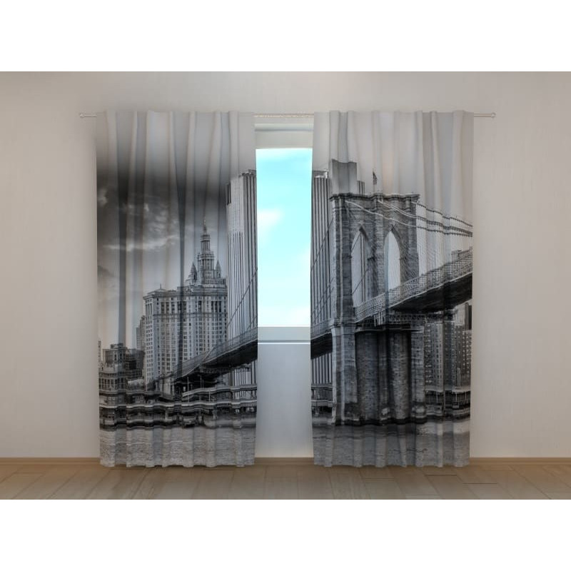 1,00 € Aangepaste tent - Brooklyn zwart en wit