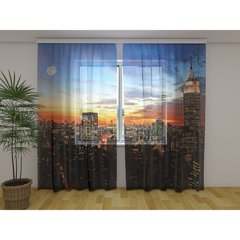 1,00 €Tente personnalisée - New York au coucher du soleil