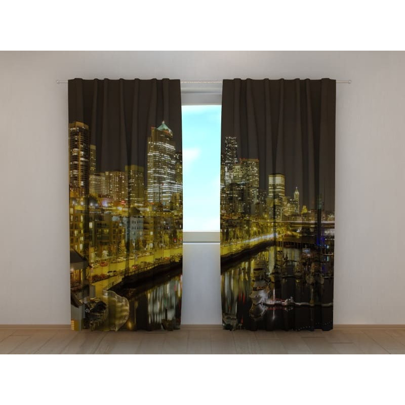 1,00 € Custom tent - New York - At night