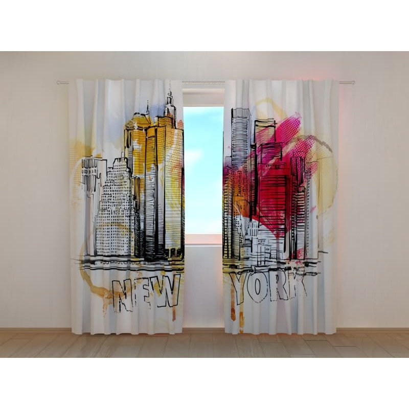 1,00 €Tenda personalizada - Nova York - Arte de rua colorida