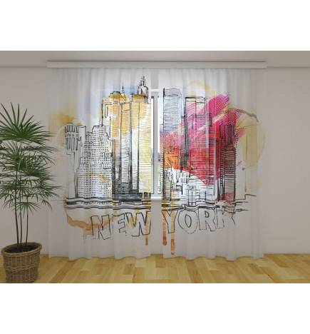 Kohandatud telk - New York - Värviline tänavakunst