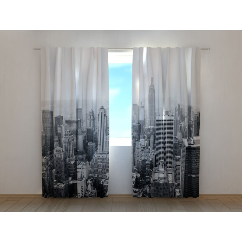 1,00 € Pielāgots aizkars — Ņujorka — melnbalts 1,00 € Pielāgots aizkars — Ņujorka — melnbalts