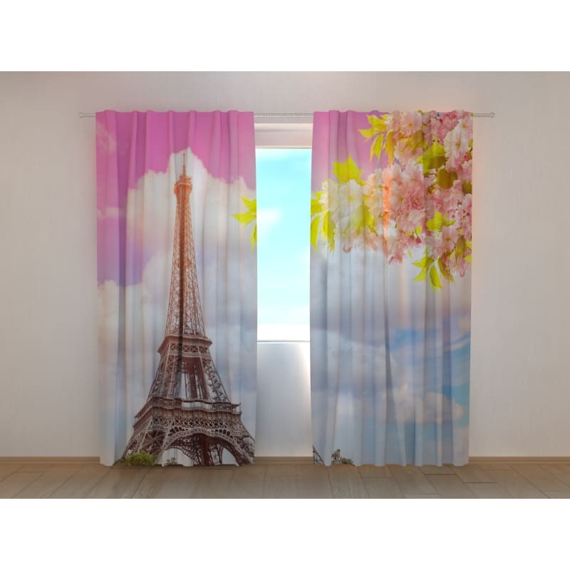 1,00 € Carpa personalizada - Con la Torre Eiffel en flor