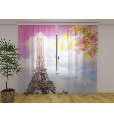 Cort Personalizat - Cu Turnul Eiffel în floare