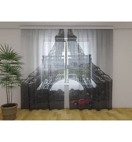 Tenda personalizada - Torre Eiffel e carro antigo