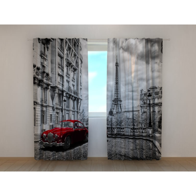 1,00 € Custom tent - Eiffel Tower and retro car