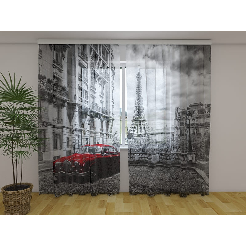 1,00 € Individualizuota palapinė - Eifelio bokštas ir retro automobilis