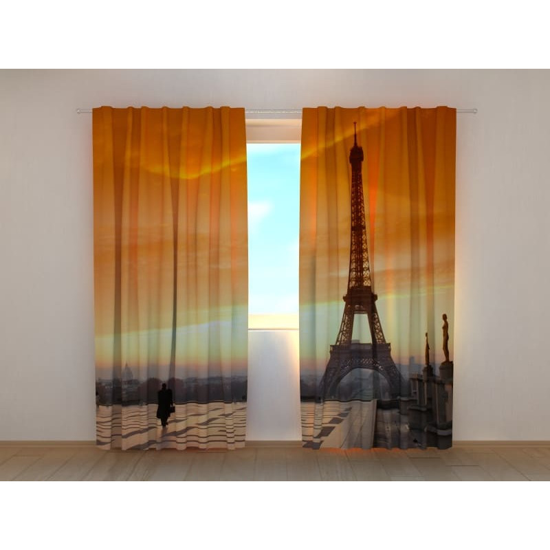 1,00 € Personalisierter Vorhang - Paris am Abend - ARREDALACASA