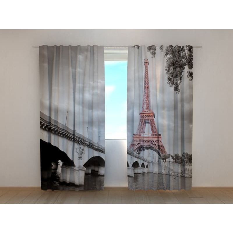 1,00 € Gepersonaliseerde tent - De rivier de Seine in zwart en wit
