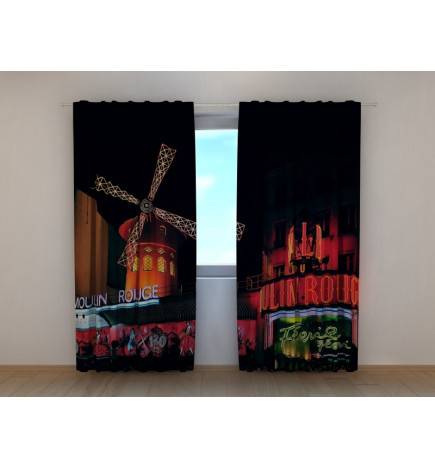 1,00 € Personalisierter Vorhang - Mit dem Moulin Rouge - Paris