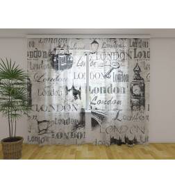 Personalisierter Vorhang - Artistic London - ARREDALACASA