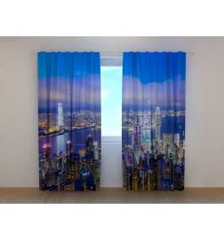 1,00 € Personalized curtain - with Hong Kong - ARREDALACASA
