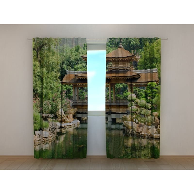 1,00 € Personalisierter Vorhang - Japanisches Haus - ARREDALACASA