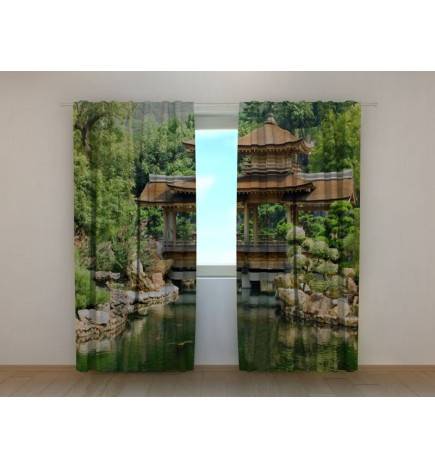 Personalisierter Vorhang - Japanisches Haus - ARREDALACASA