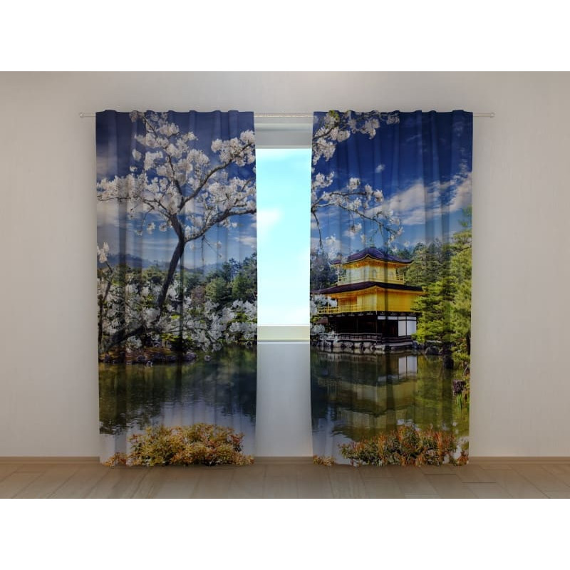 1,00 €Tente personnalisée - Maisons japonaises avec lac