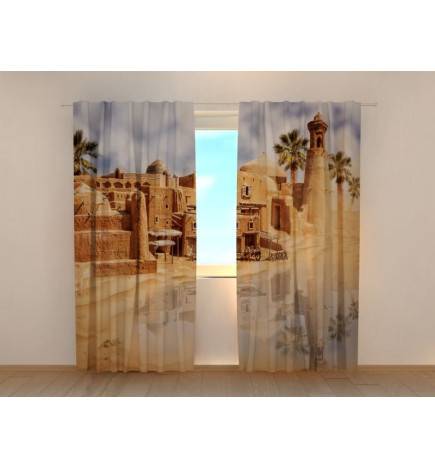 1,00 € Personalized curtain - with an Egyptian landscape