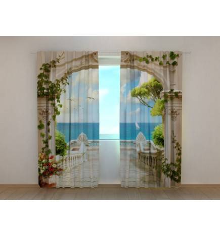 1,00 € Personalized tent - arch and balcony with sea view