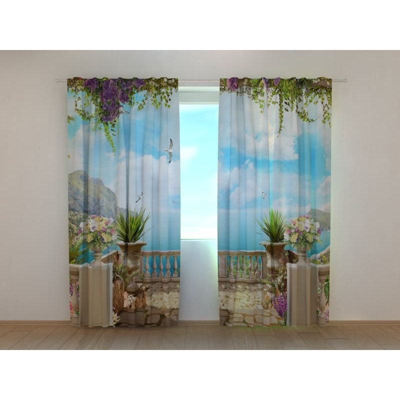 1,00 € Cort personalizat - Terasa cu vedere la mare