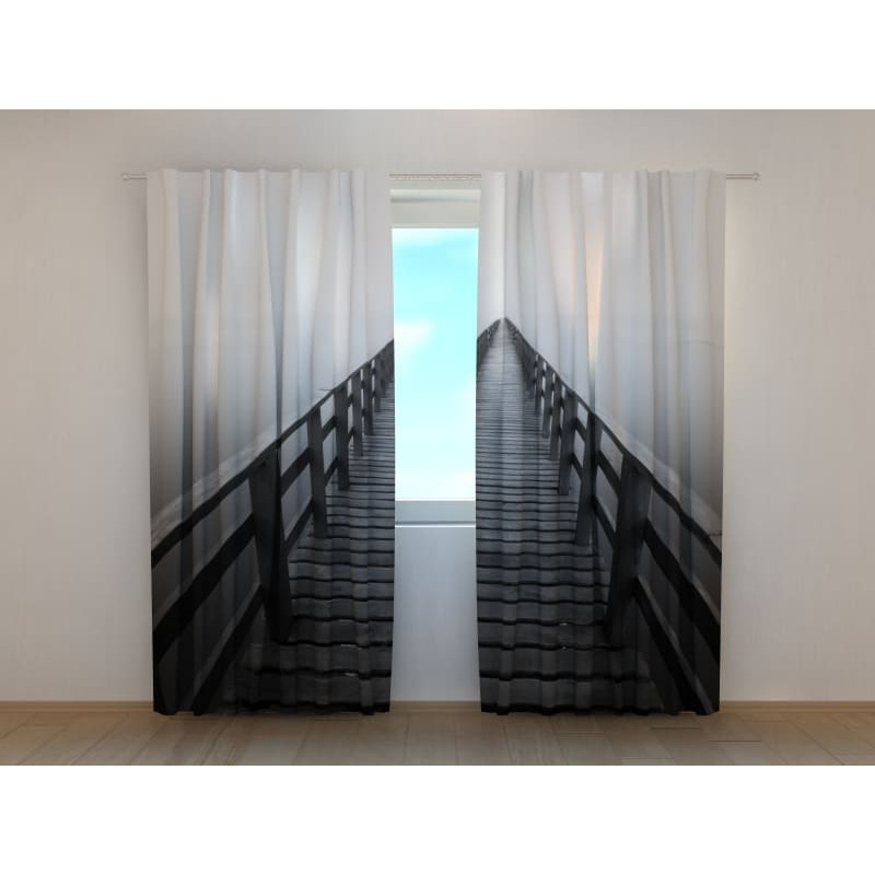 1,00 €Tenda personalizzata - con il molo in bianco e nero 1,00 €Tenda personalizzata - con il molo in bianco e nero