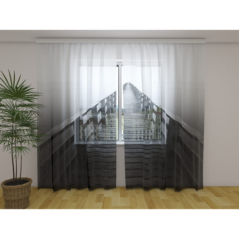 1,00 € Custom tent - with black and white pier
