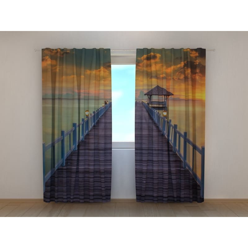 1,00 € Tienda personalizada - Con muelle - Al atardecer