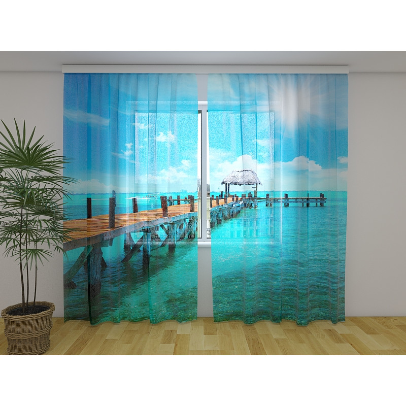 1,00 €Tenda personalizada - Cais no mar do México