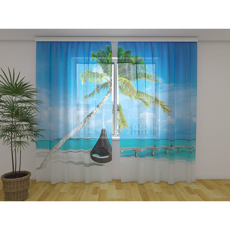 1,00 €Tente personnalisée - passerelle dans la mer des Maldives