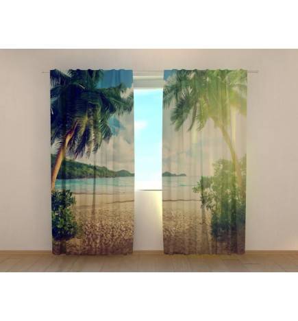 1,00 € Tent op maat - Tropisch landschap - Seychellen