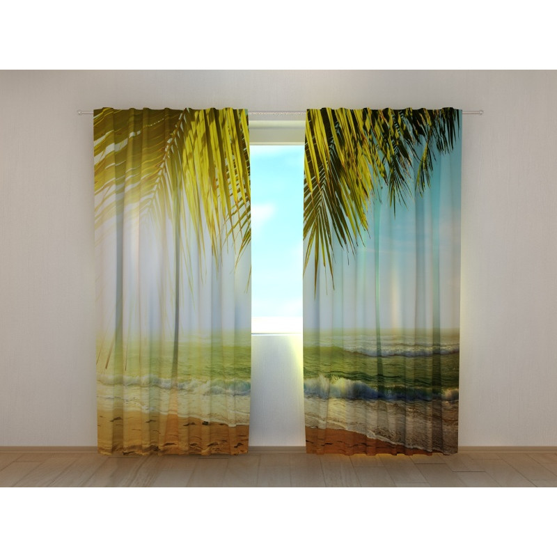 1,00 € Personalized tent - with the sea in green shades