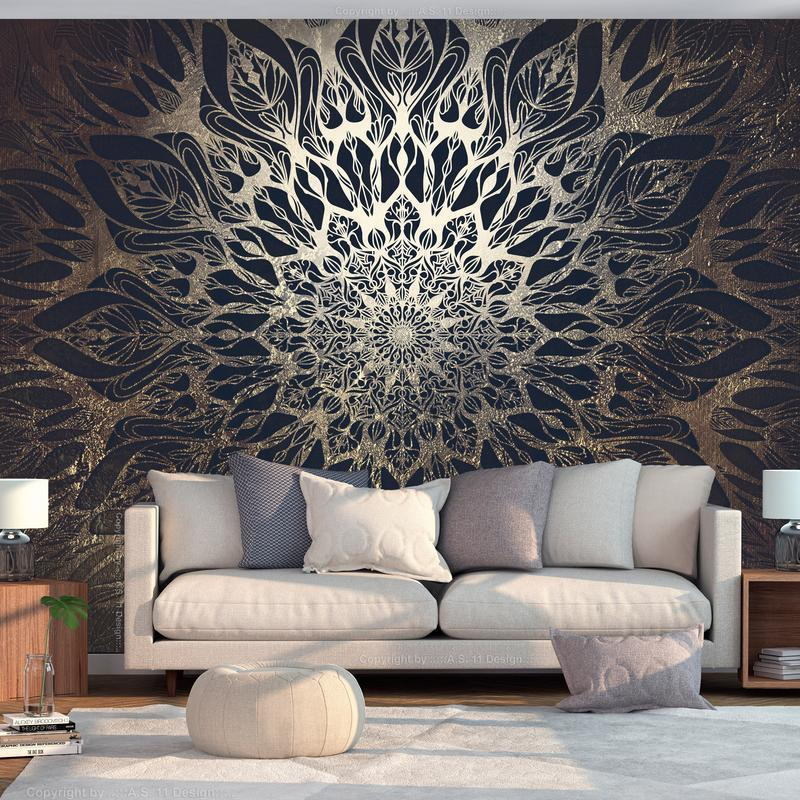 34,00 € Wall Mural - Spider Web (Brown)