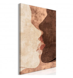 Canvas Print - Unearthly Kiss (1 Part) Vertical
